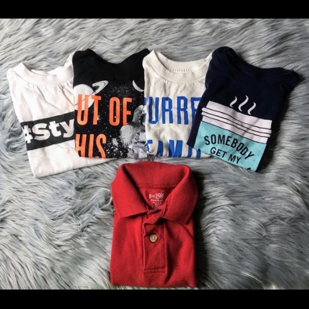 Graphic T-Shirt Lot 12-18 Months